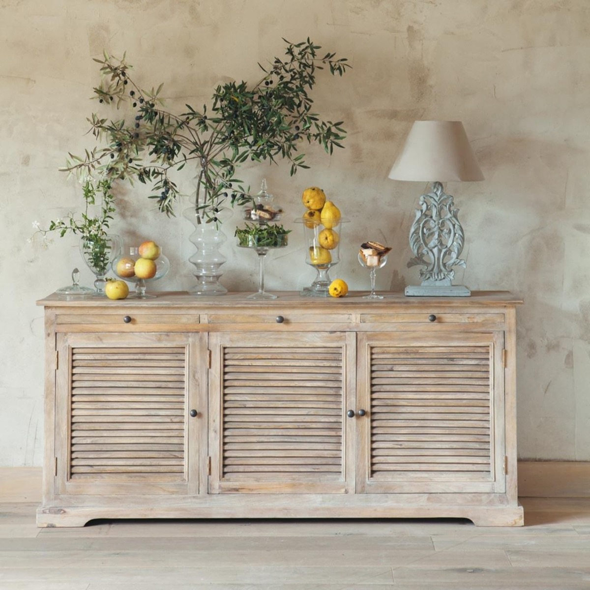 PERSIENNES - Mango wood sideboard W 170cm – image 5
