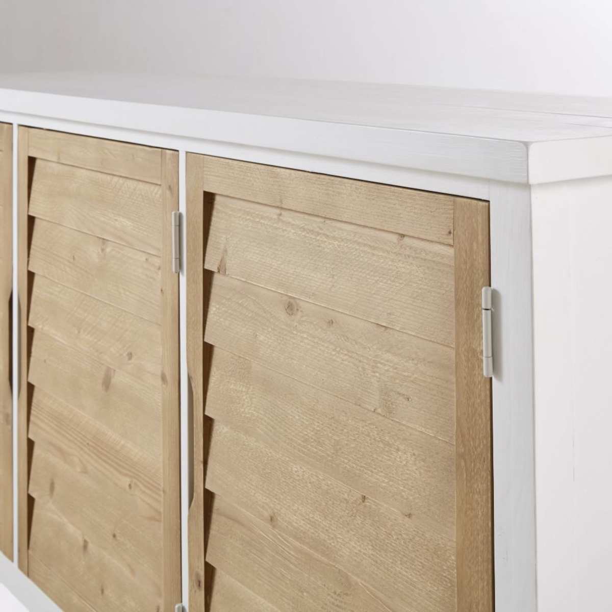 Two-Tone 3-Door Solid Spruce Sideboard Esterel – image 3