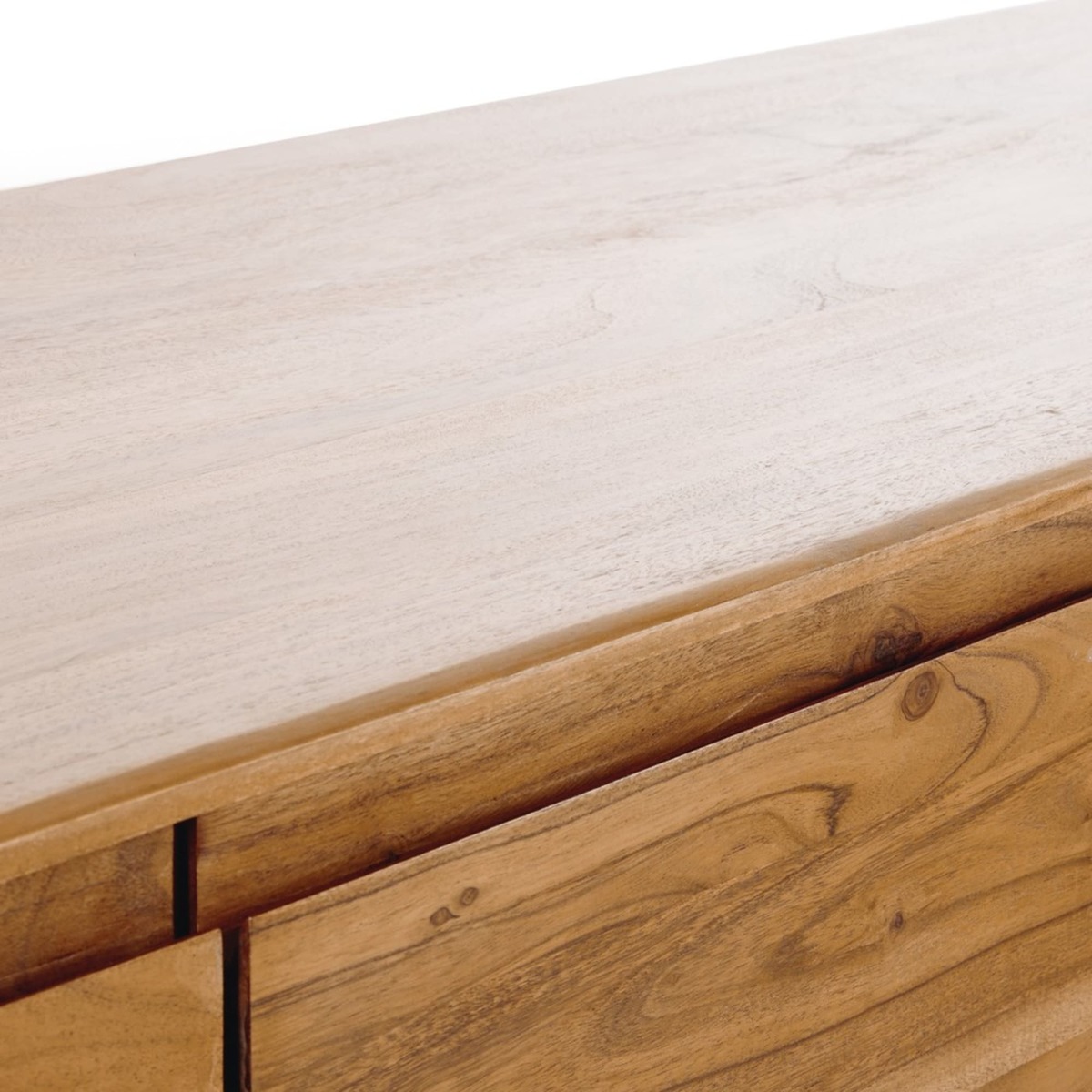MALMO - Acacia Vintage 2-Door 3-Drawer Sideboard – image 6