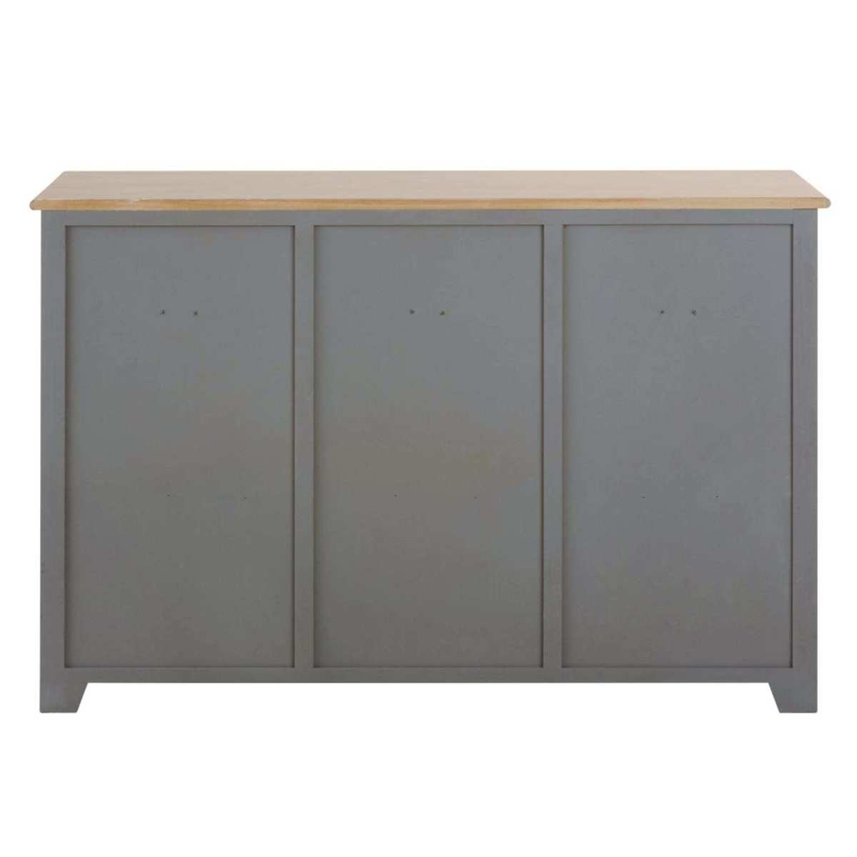 HONORINE - Grey 3-Door 3-Drawer Sideboard – image 3