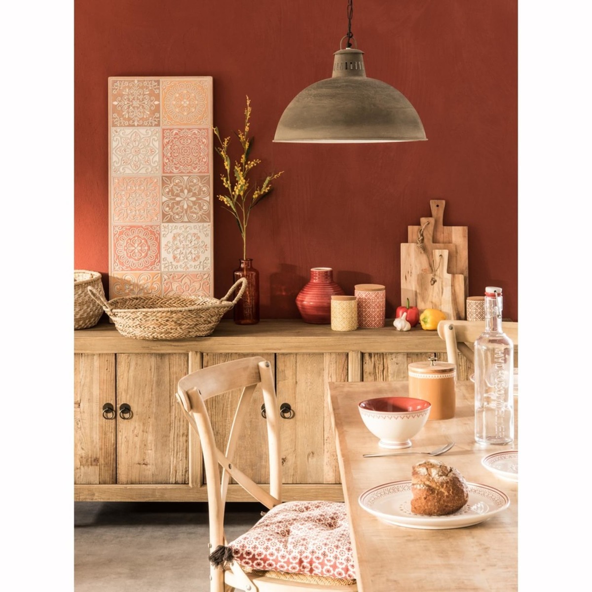 LOTUS - 6 door recycled elm sideboard – image 4