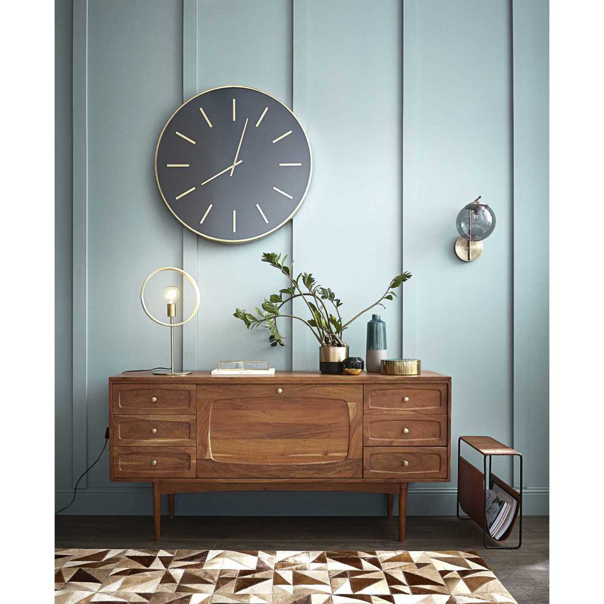 Solid Acacia 1-Door 6-Drawer Sideboard Tony – image 4