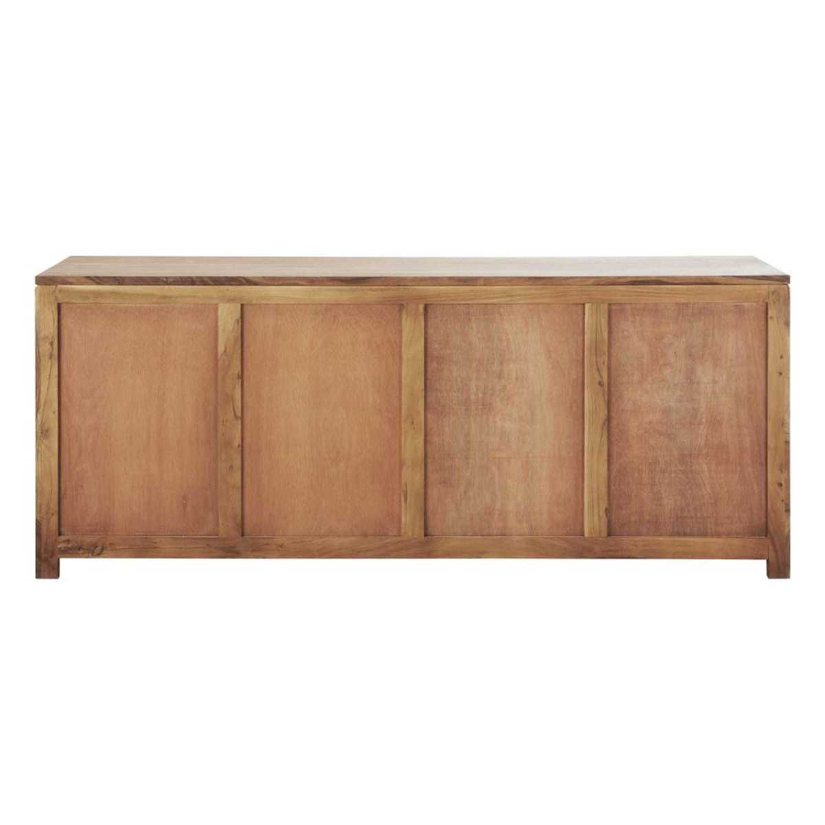 STOCKHOLM - Solid Sheesham Wood 4-Door Sideboard – image 4
