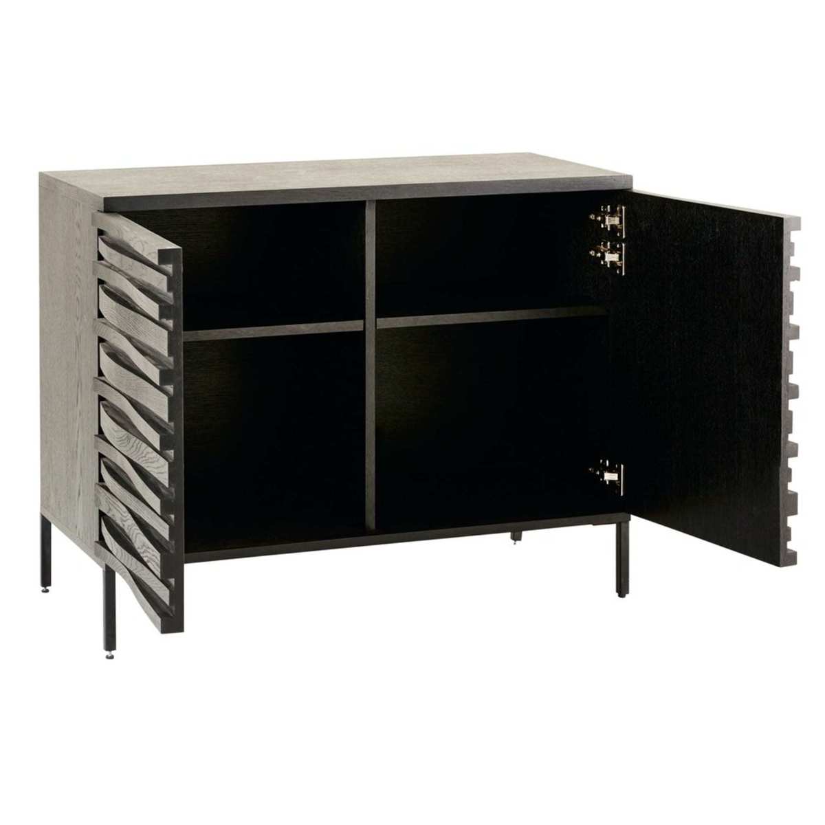 OPAL - Black 2-Door Sideboard – image 3