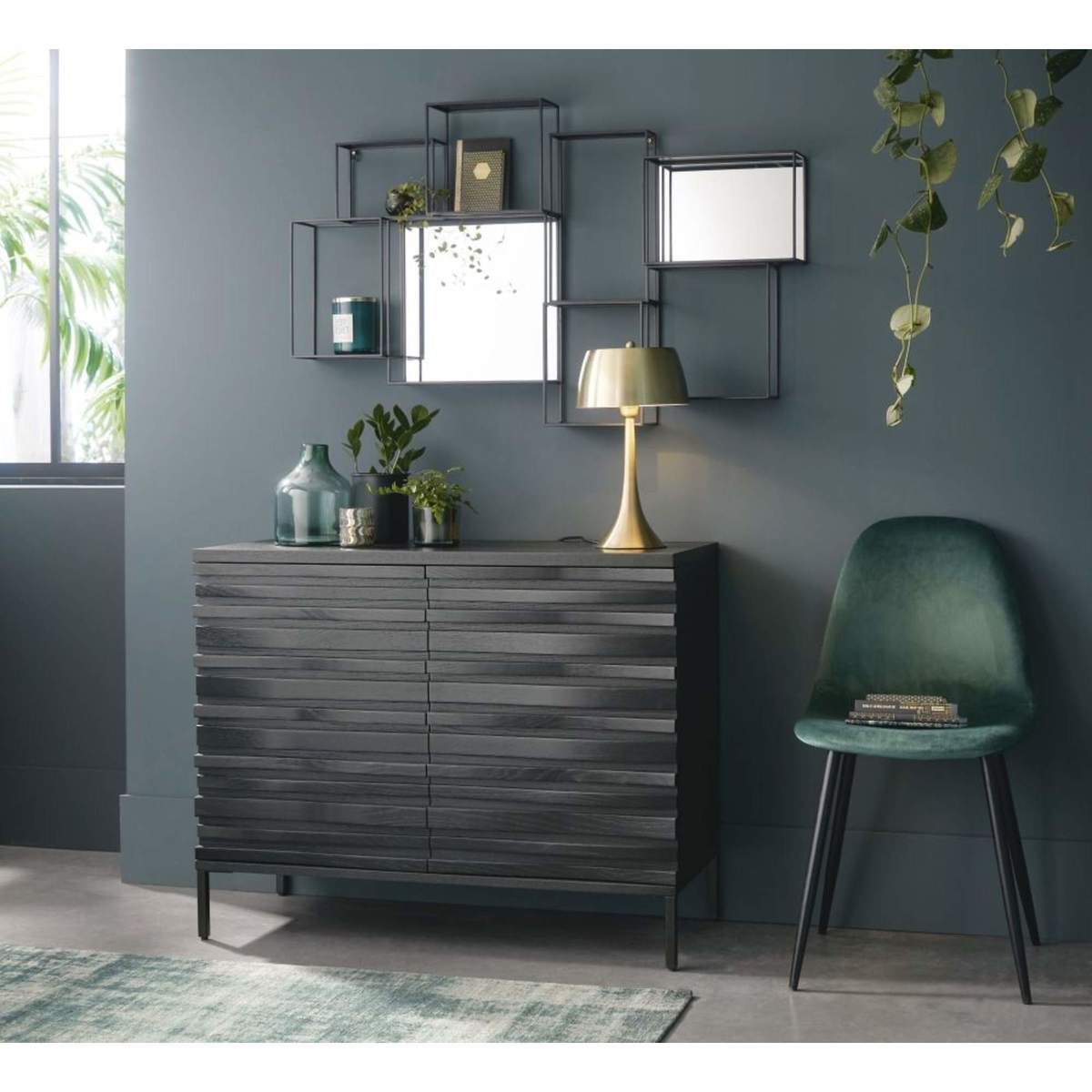 OPAL - Black 2-Door Sideboard – image 6