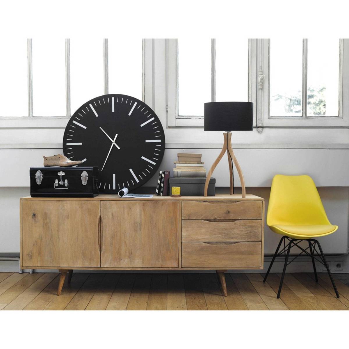 TROCADERO - Mango wood vintage long sideboard – image 6