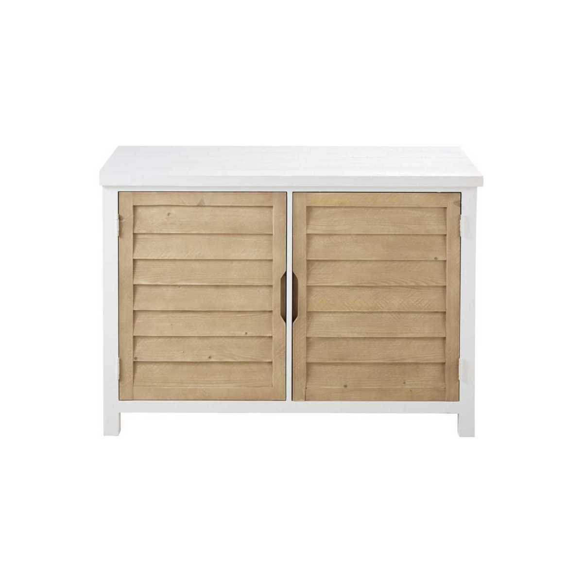 Two-Tone 2-Door Solid Spruce Sideboard Esterel – image 1