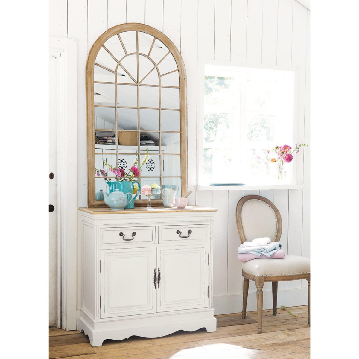 LÉONTINE - 2-Door 2-Drawer Sideboard in Cream – image 2