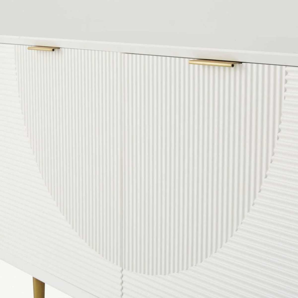 RIVERSIDE - White Vintage 2-Door 3-Drawer Sideboard – image 5