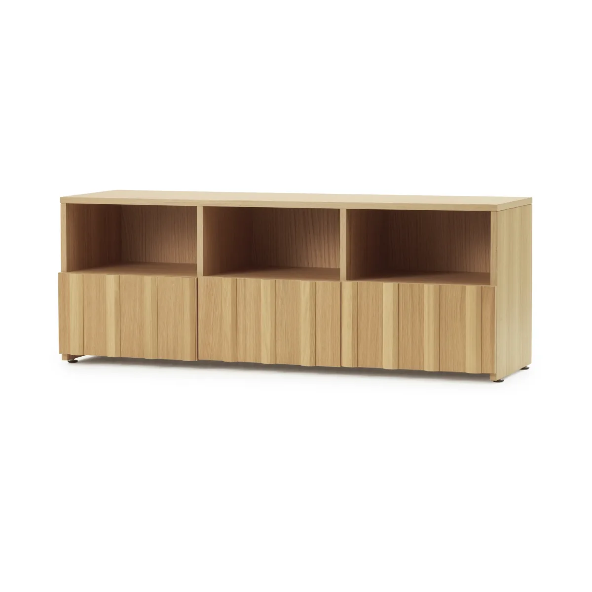 Normann Copenhagen Rib sideboard hybrid Oak 44x120x38 cm – image 2