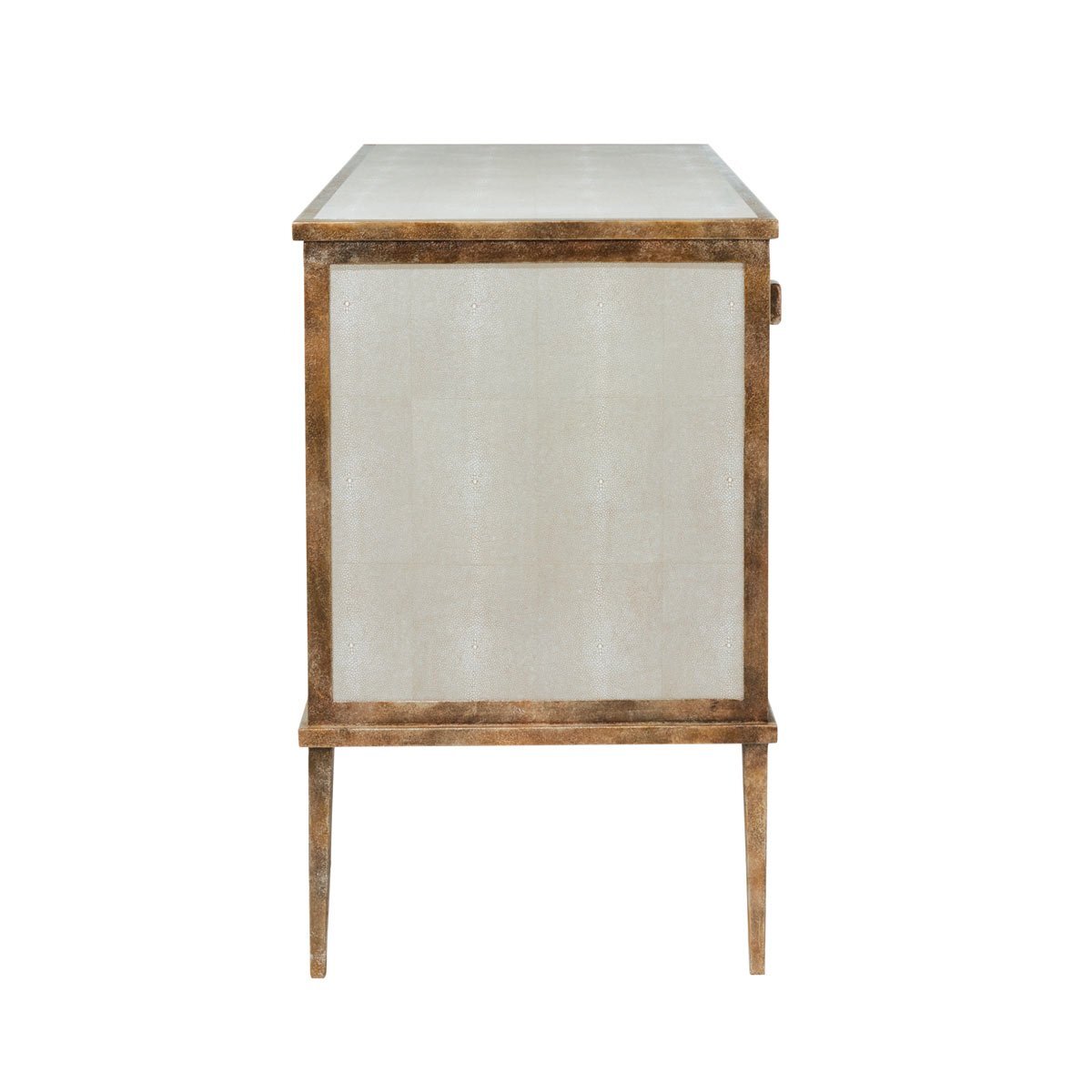 Dalu Faux Shagreen Sideboard - Taupe – image 3