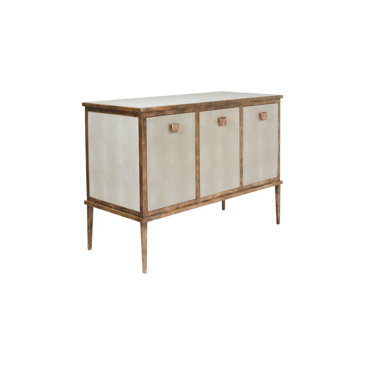 Dalu Faux Shagreen Sideboard - Taupe – image 2