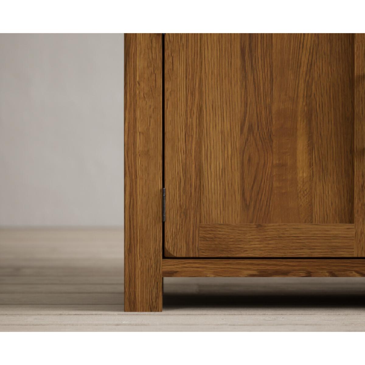 Harrogate Rustic Solid Oak Small Dresser – image 3