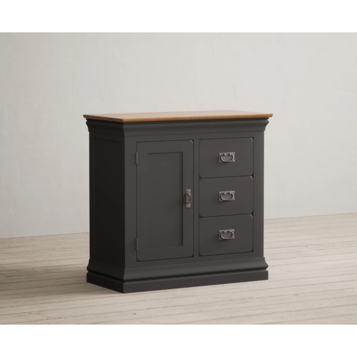 Charwood Oak and Charcoal Painted Hallway Sideboard – image 3
