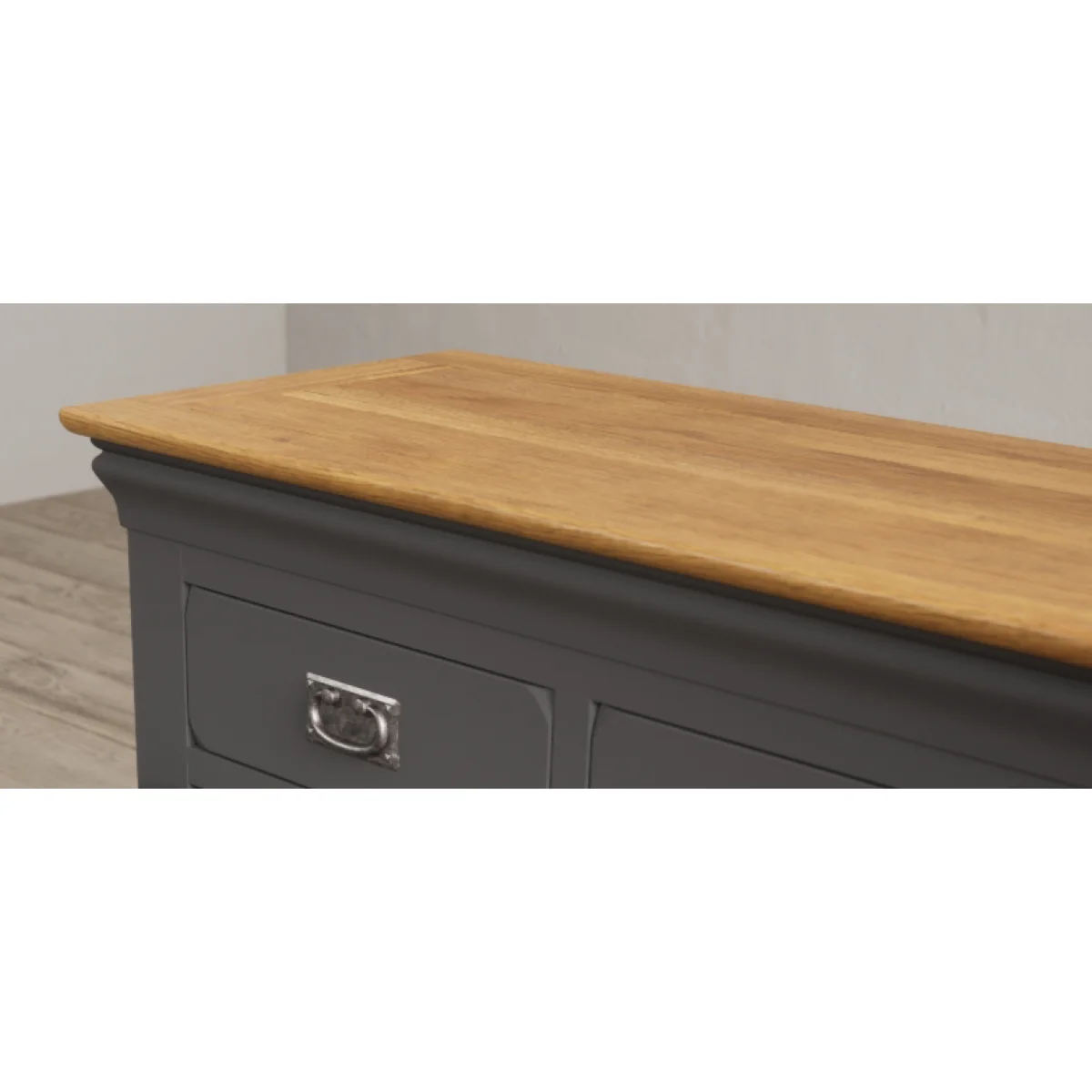 Charwood Oak and Charcoal Painted Hallway Sideboard – image 7