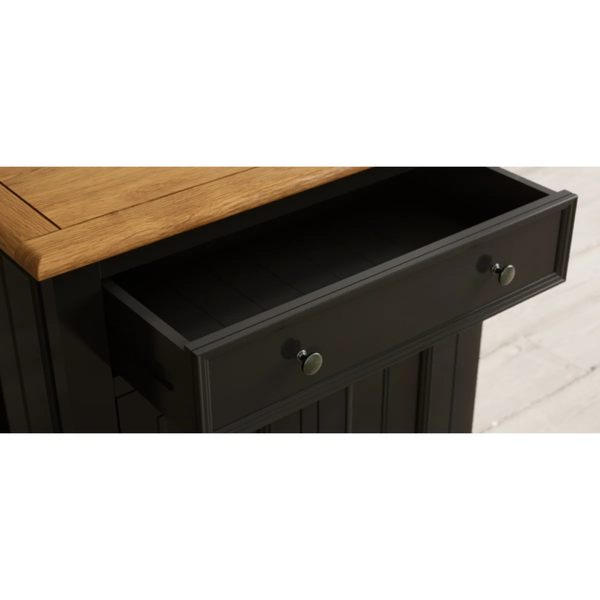 Charlton Oak and Black Painted Hallway Sideboard – image 12