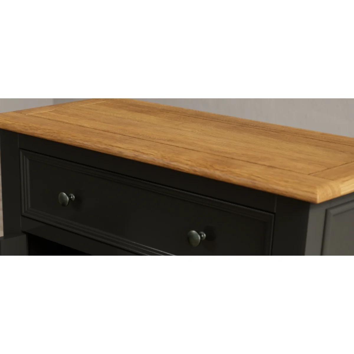 Charlton Oak and Black Painted Hallway Sideboard – image 10