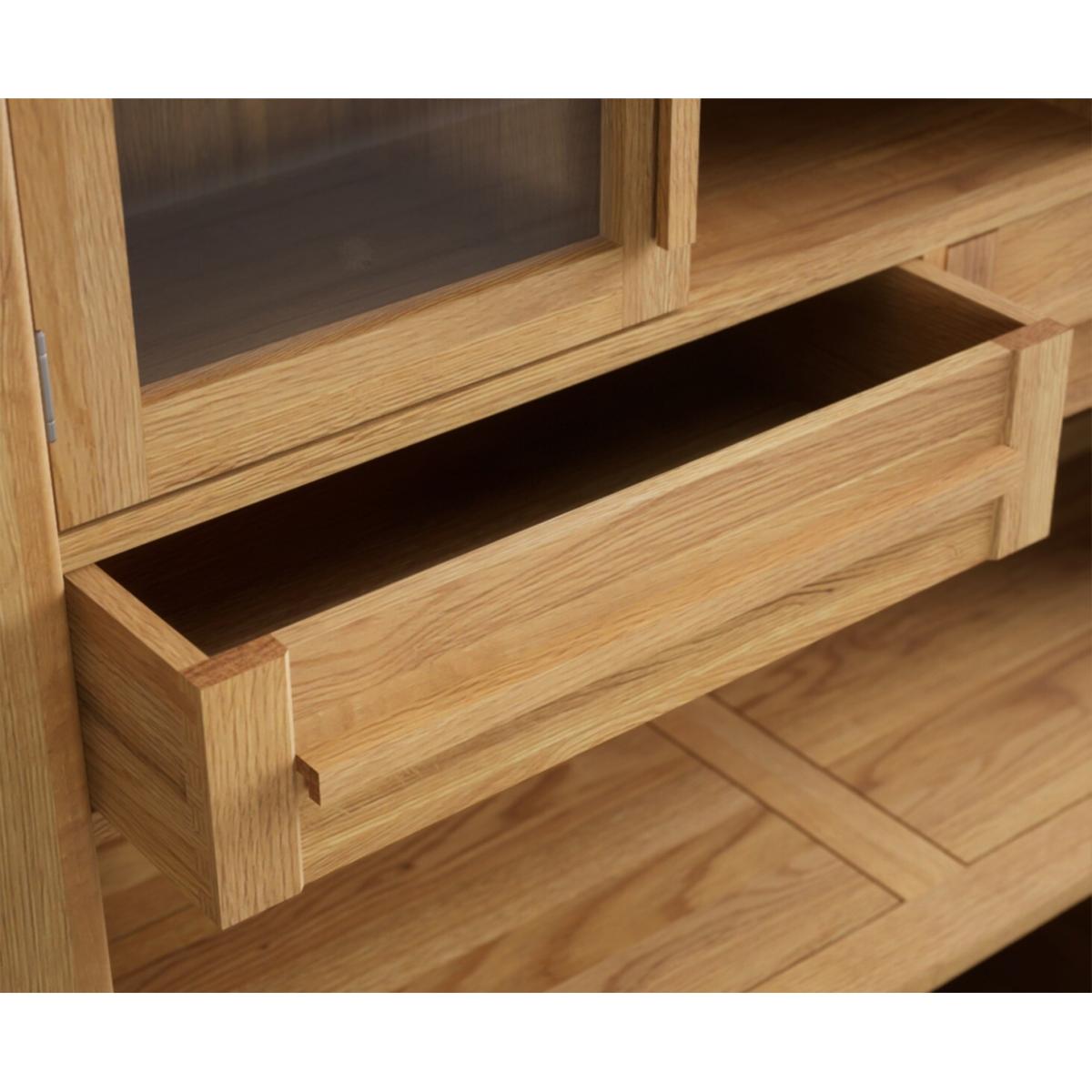 Eclipse Solid Oak Large Dresser – image 4