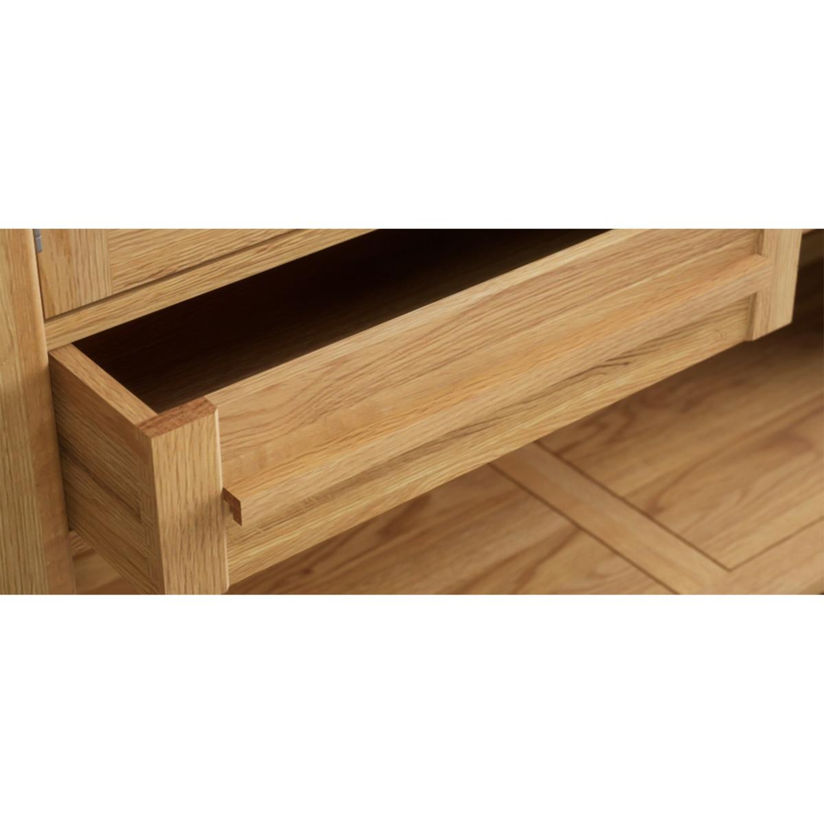 Eclipse Solid Oak Large Dresser – image 5
