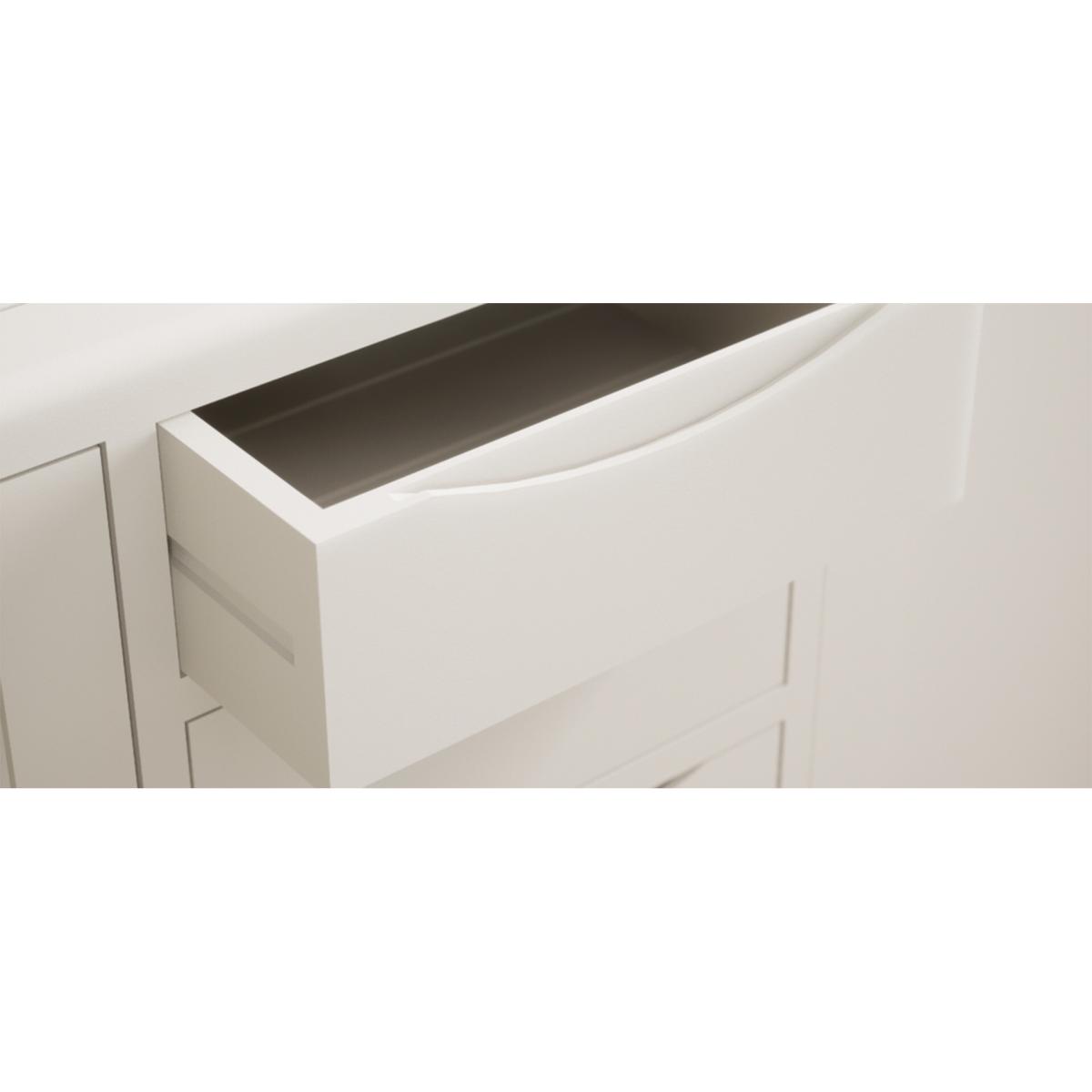Harper Soft White Painted Extra Large Sideboard – image 8