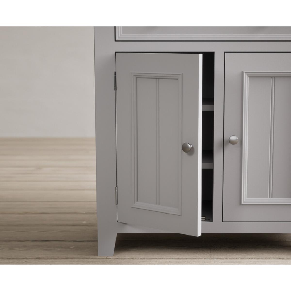 Weymouth Oak and Light Grey Painted Hallway Sideboard – image 5