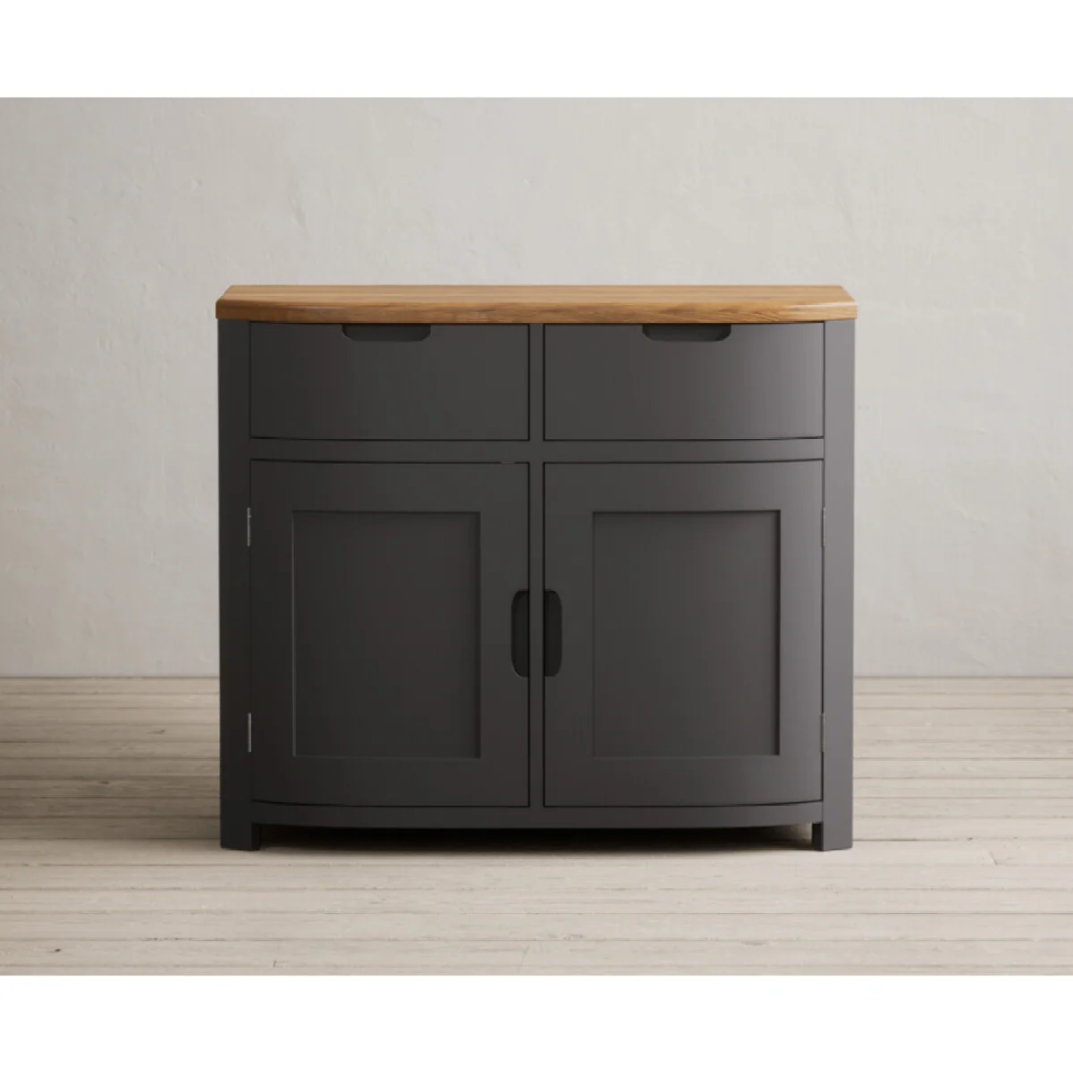 Bradwell Oak and Charcoal Painted Small Sideboard – image 5