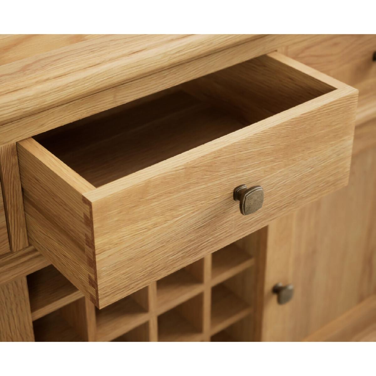 Lawson Solid Oak Large Sideboard – image 4