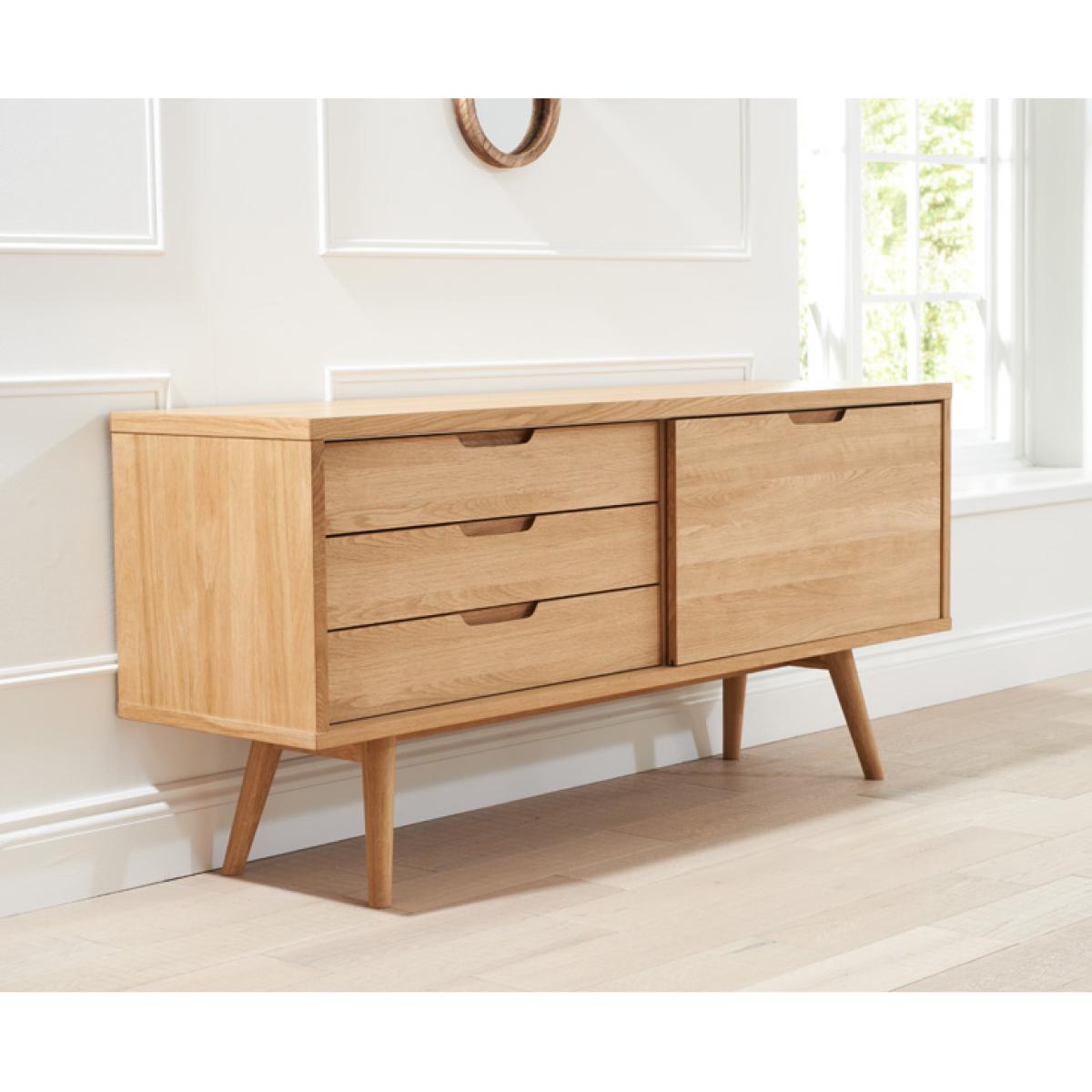 Ruben Retro Oak Sideboard – image 2