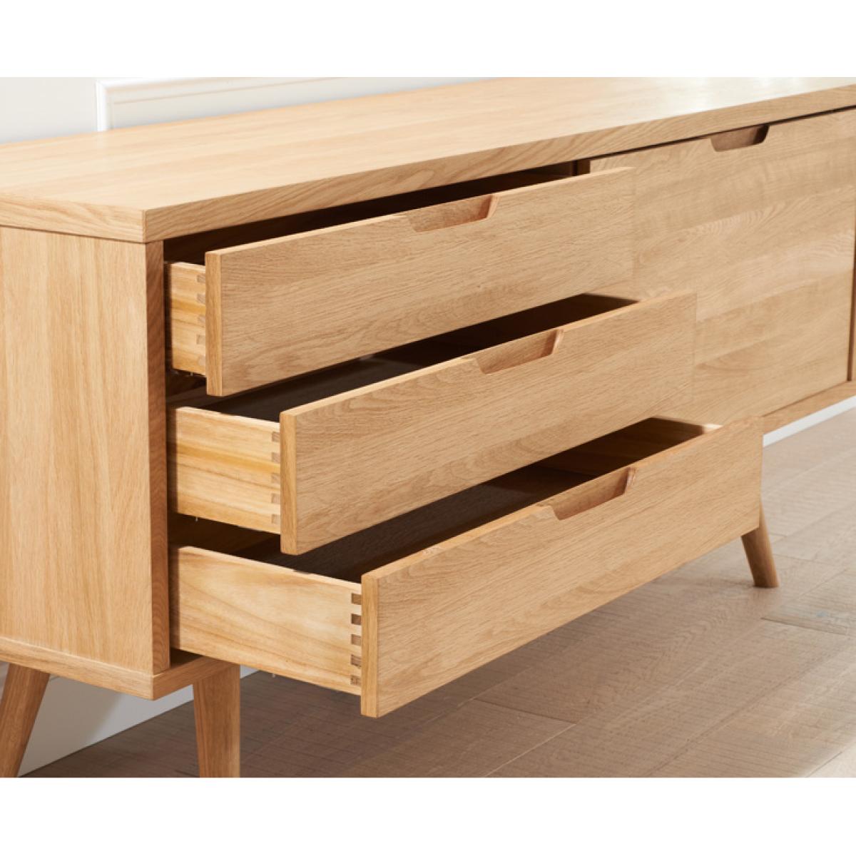 Ruben Retro Oak Sideboard – image 5