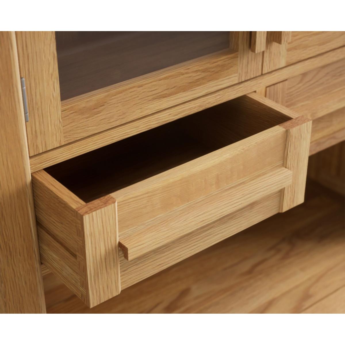Eclipse Solid Oak Small Dresser – image 4