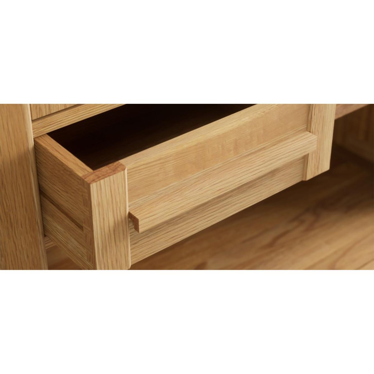 Eclipse Solid Oak Small Dresser – image 6
