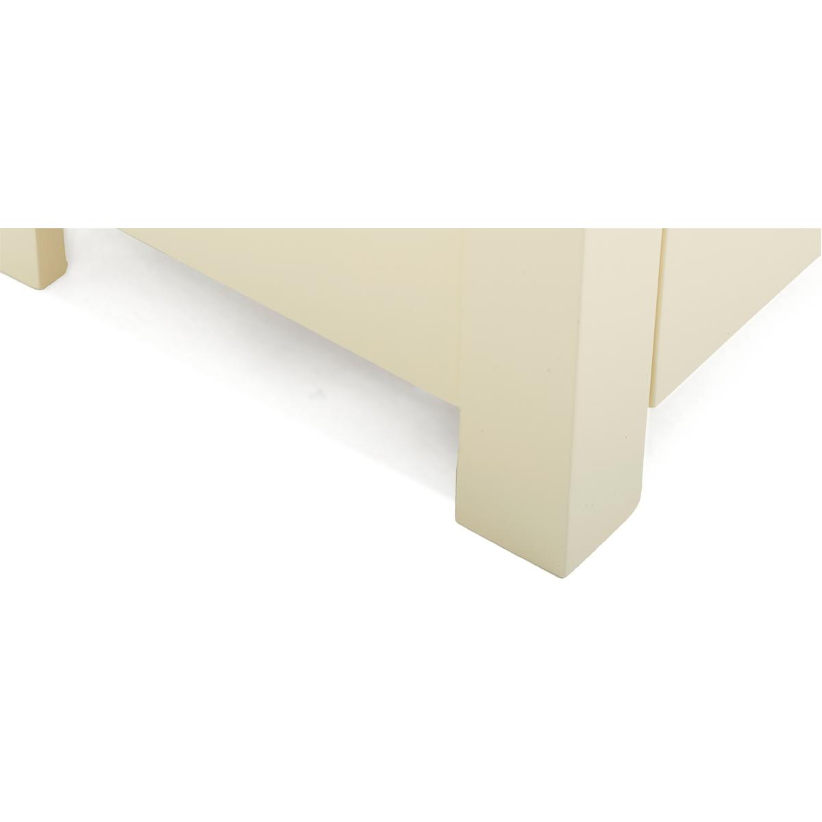 Somerset 4 Door 4 Drawer Oak and Cream Sideboard – image 8