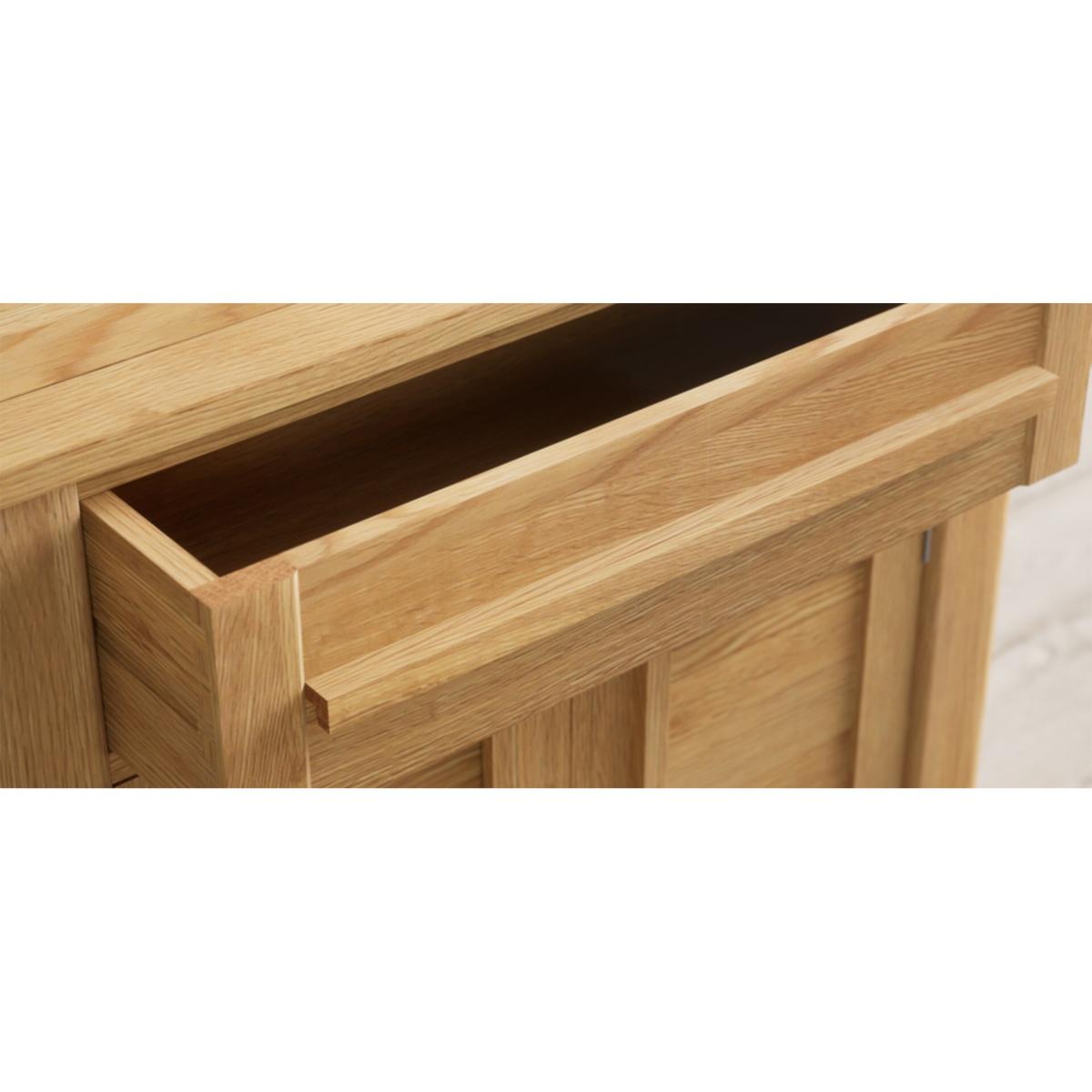 Eclipse Solid Oak Hallway Sideboard – image 7