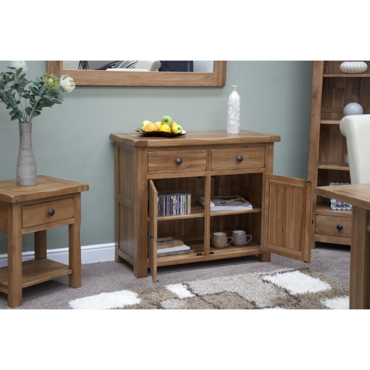 Bramley 100cm Oak Sideboard – image 2