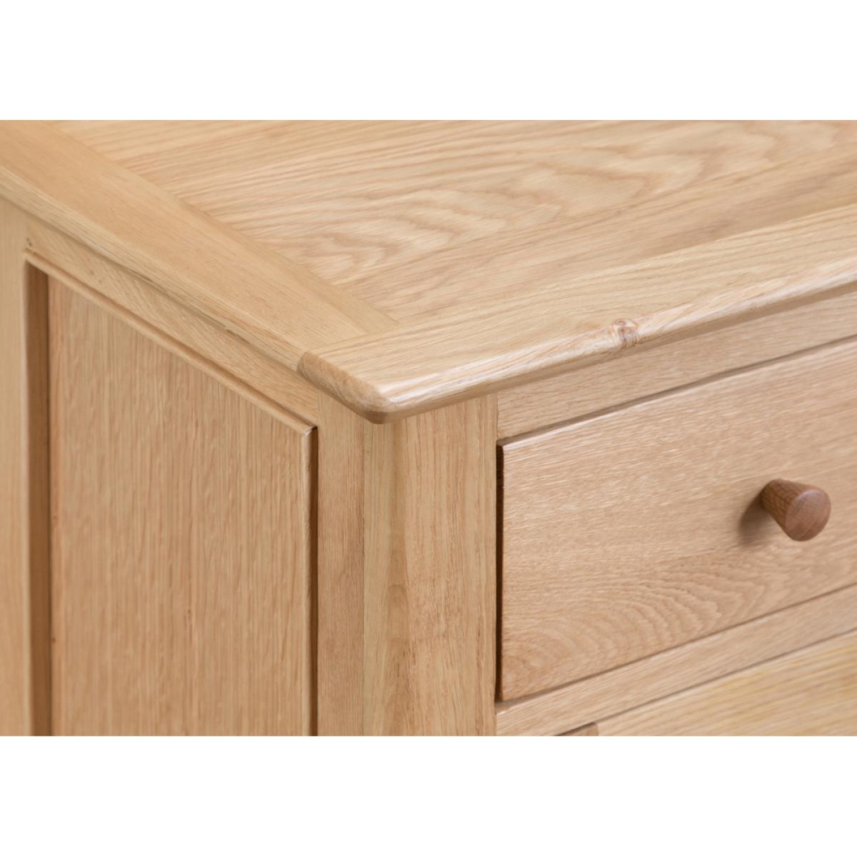 Sadie 2 Door 1 Drawer Oak Sideboard – image 7