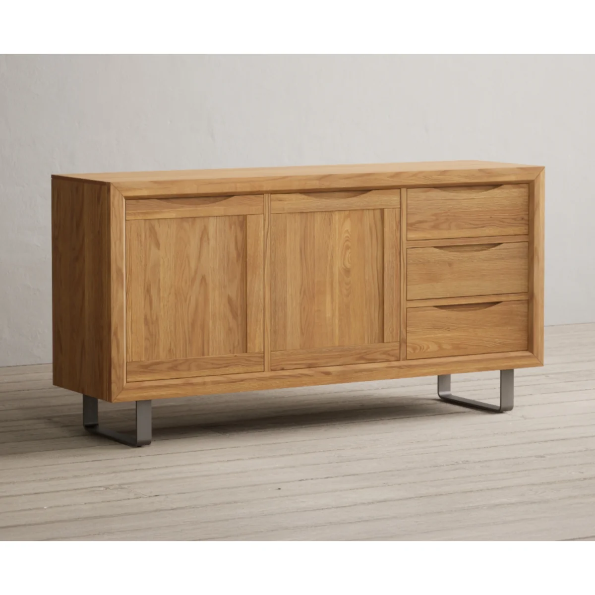 Parker Solid Oak Extra Large Sideboard – image 4