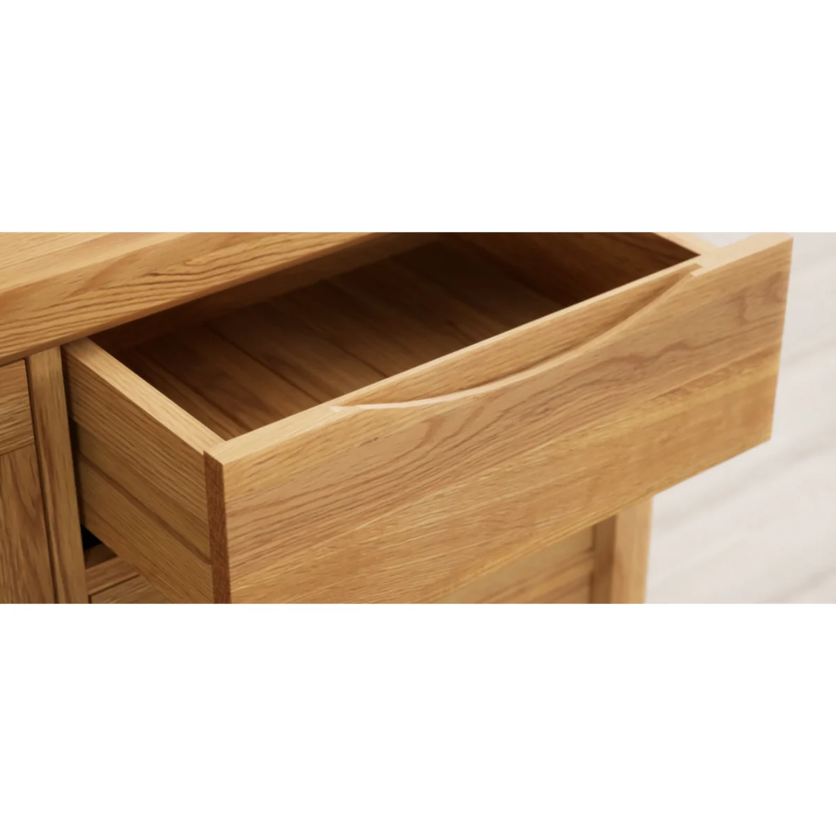 Parker Solid Oak Extra Large Sideboard – image 10