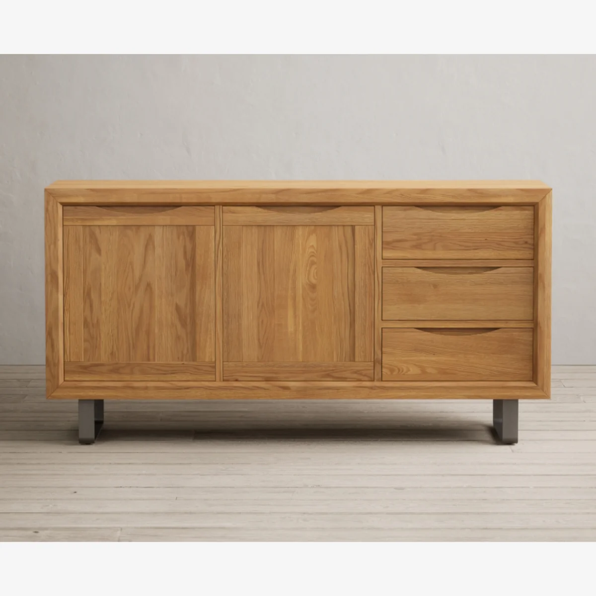 Parker Solid Oak Extra Large Sideboard – image 1