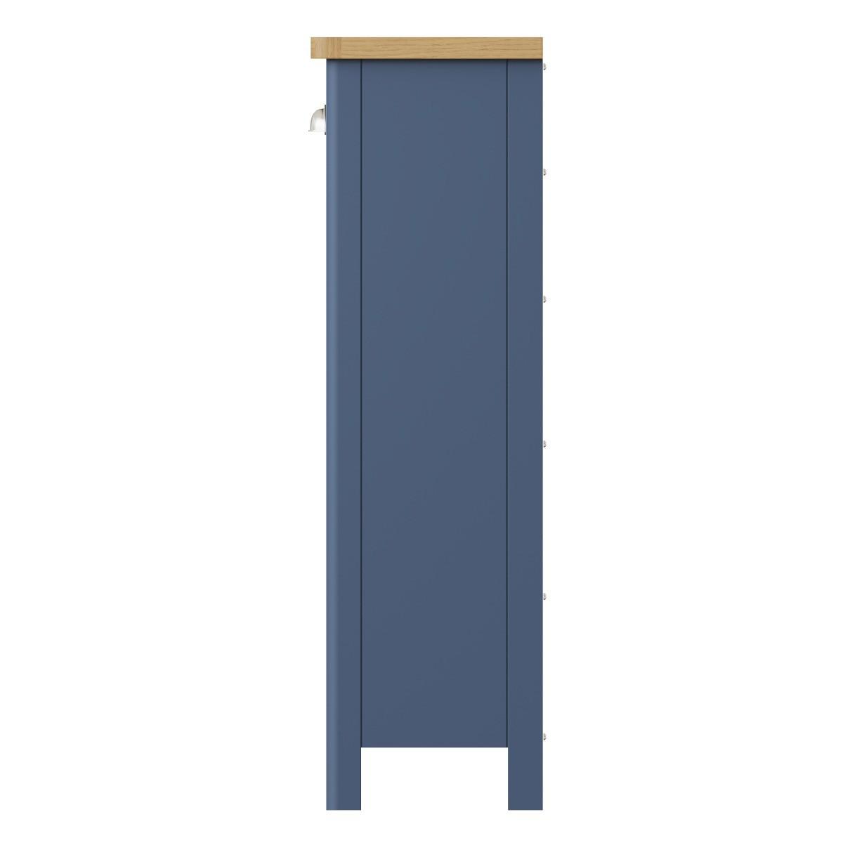 Cole Oak and Blue 4 Drawer Storage Unit – image 5