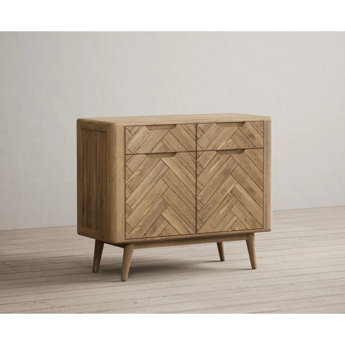 Parven Solid Oak Small Sideboard – image 4