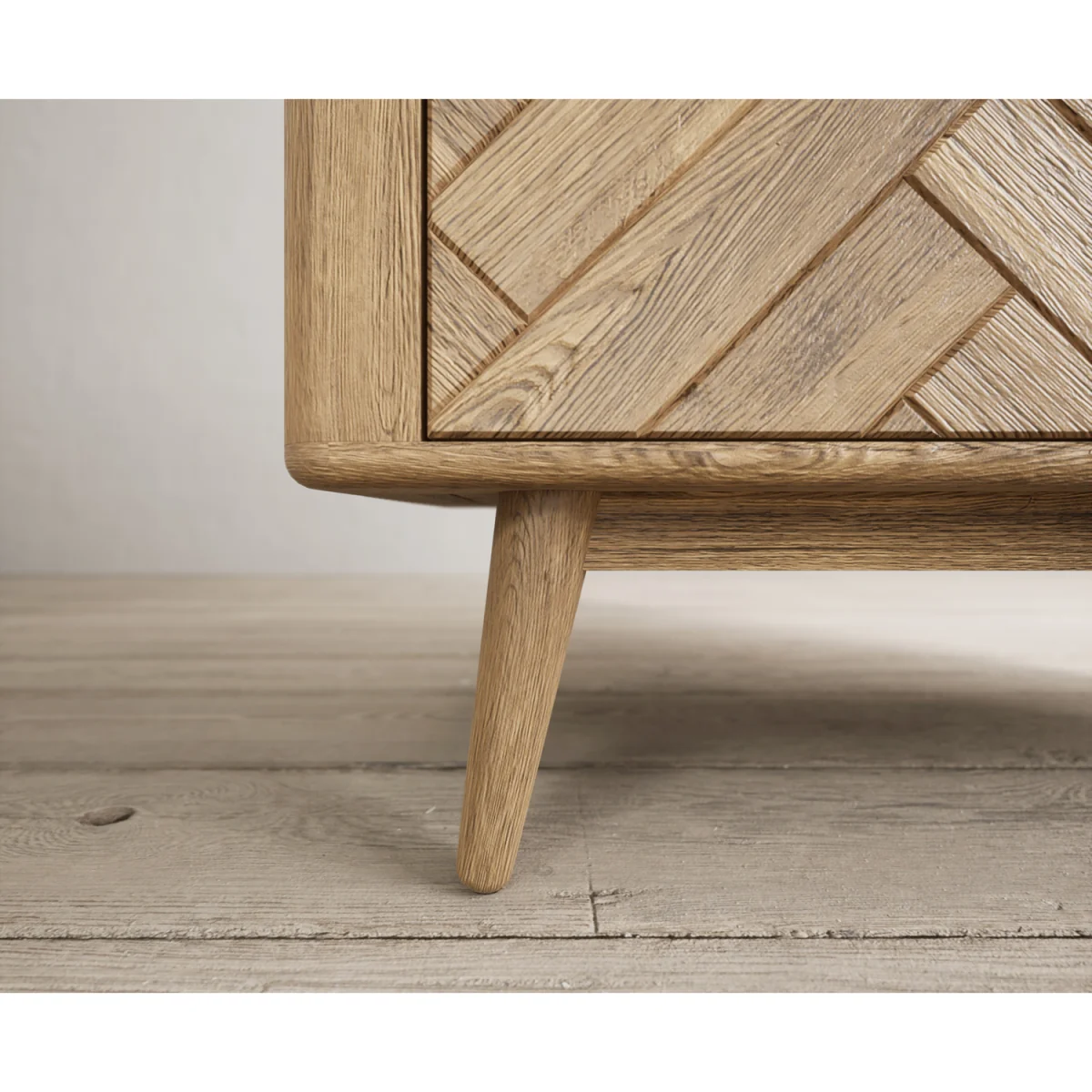 Parven Solid Oak Small Sideboard – image 6