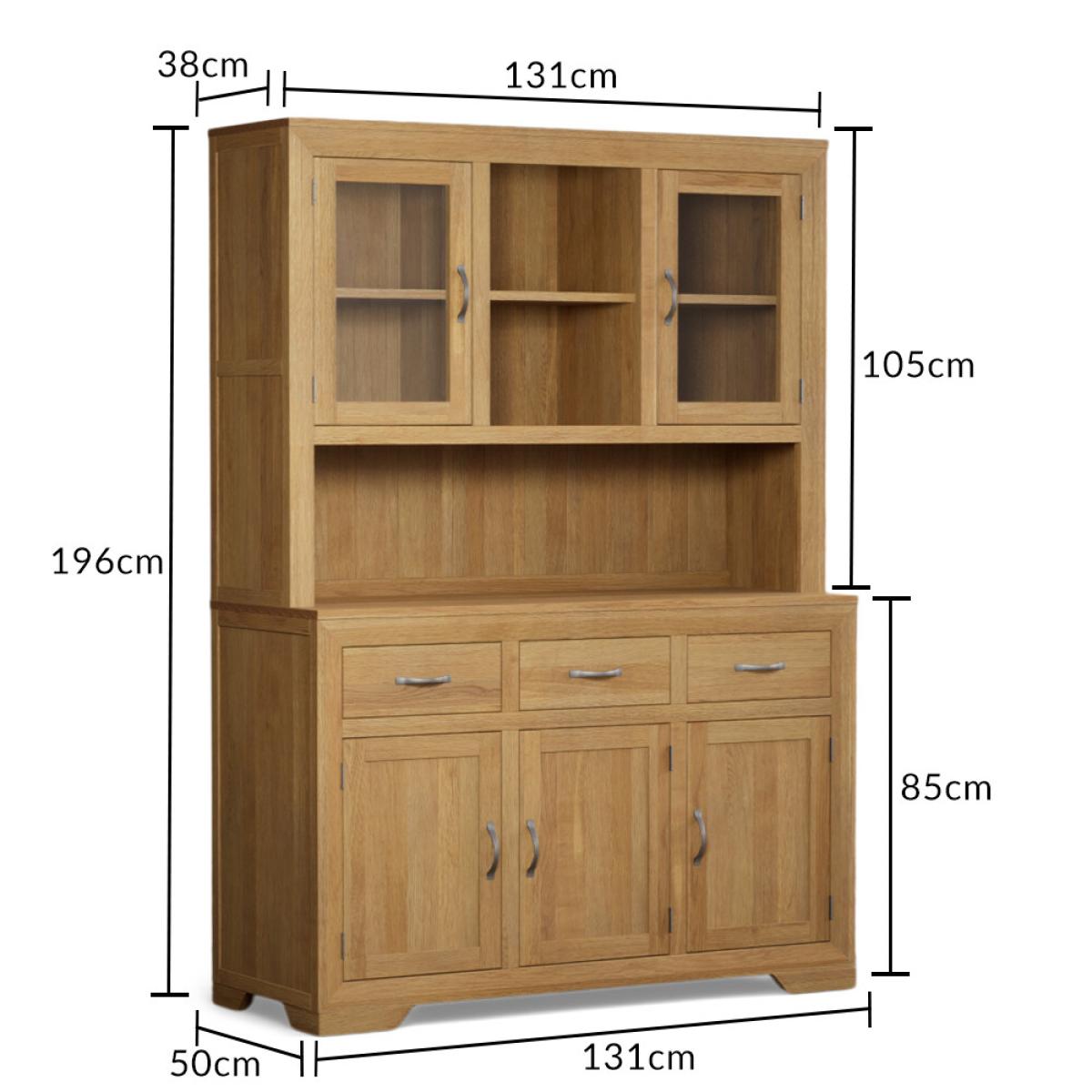 Mitre Solid Oak Large Dresser – image 4
