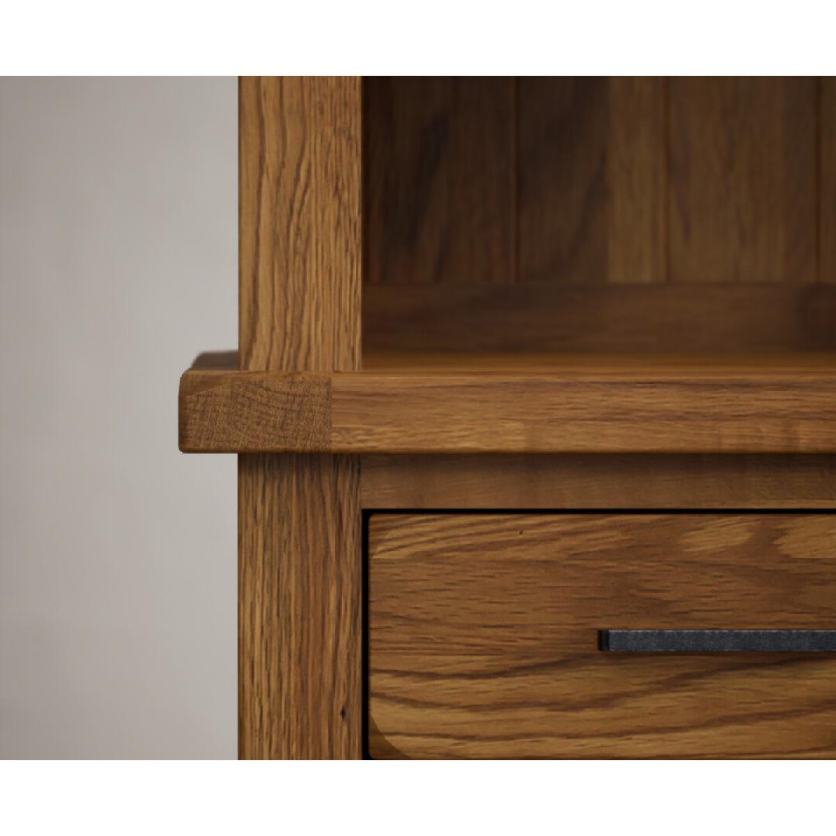 Country Rustic Solid Oak Large Dresser – image 4