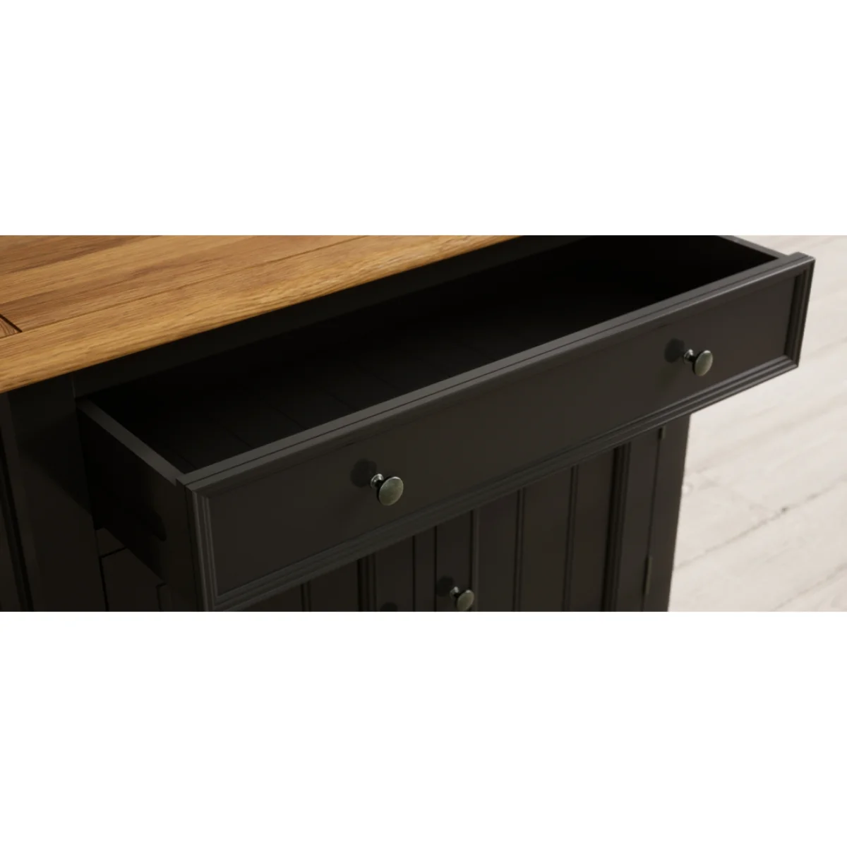 Charlton Oak and Black Painted Small Sideboard – image 12
