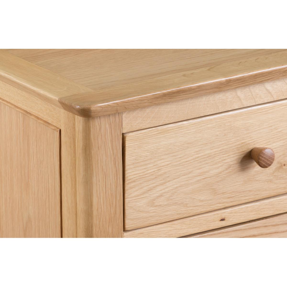 Sadie 4 Door 6 Drawer Oak Sideboard – image 5
