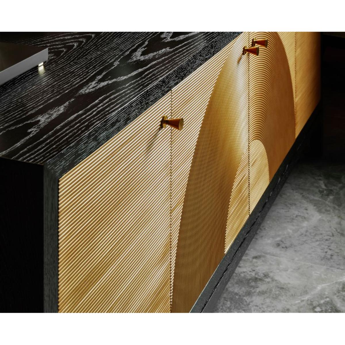 Theodore Alexander Reed Sideboard Gilt Finish – image 5