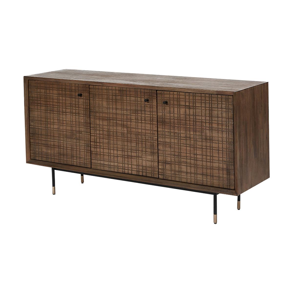 Olivia's Ava 3 Door Sideboard in Acacia Wood – image 3