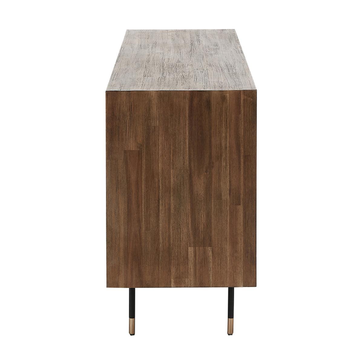 Olivia's Ava 3 Door Sideboard in Acacia Wood – image 4