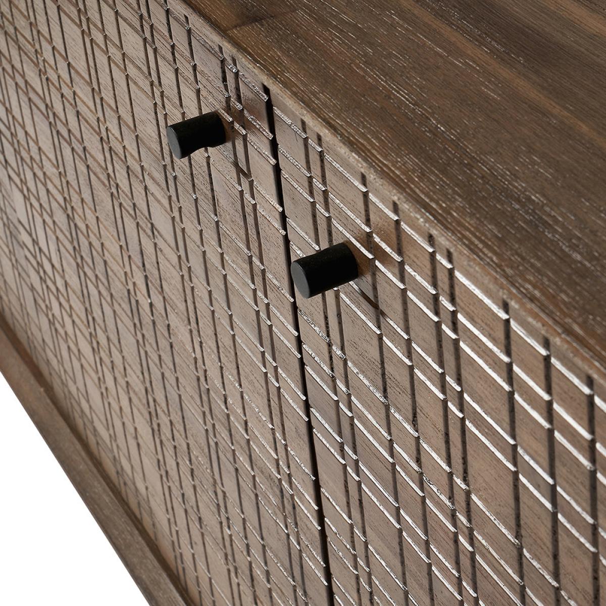 Olivia's Ava 3 Door Sideboard in Acacia Wood – image 7