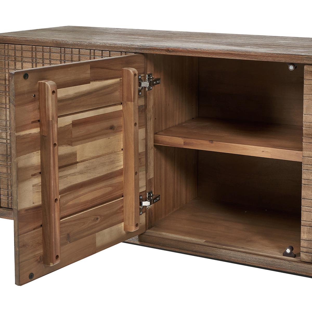 Olivia's Ava 3 Door Sideboard in Acacia Wood – image 8
